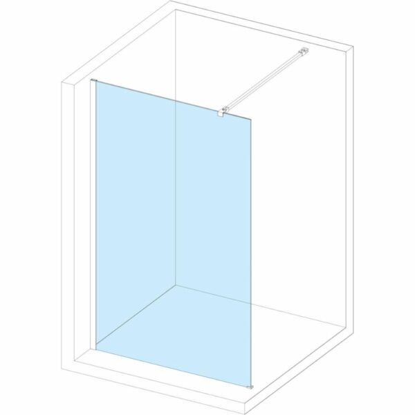 Paroi de douche droite Alterna Concerto Walk 120 cm, hauteur 2m – Image 4