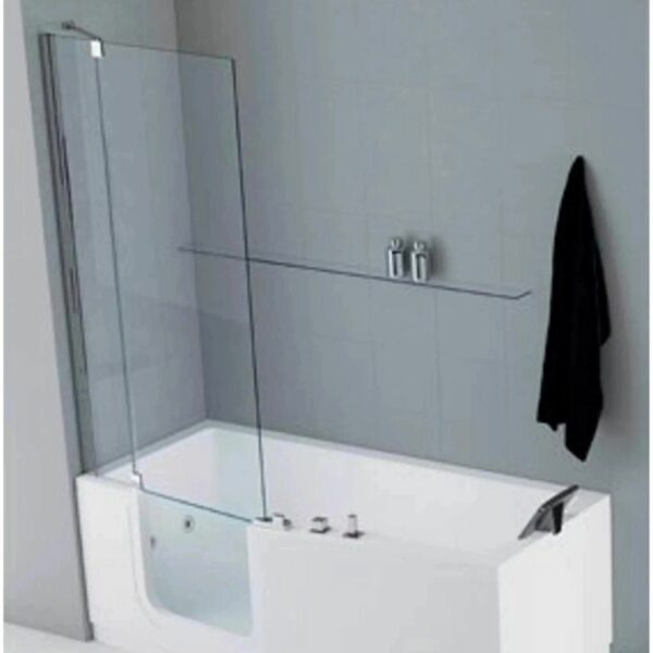 photo d"'une baignoire blanche moderne