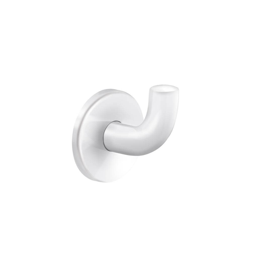 porte serviette blanc