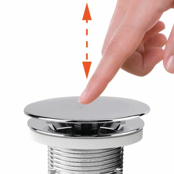 Bonde de lavabo universelle Cut&click – Image 2